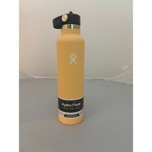 24 oz hydroflask standard flex straw cap water bottle